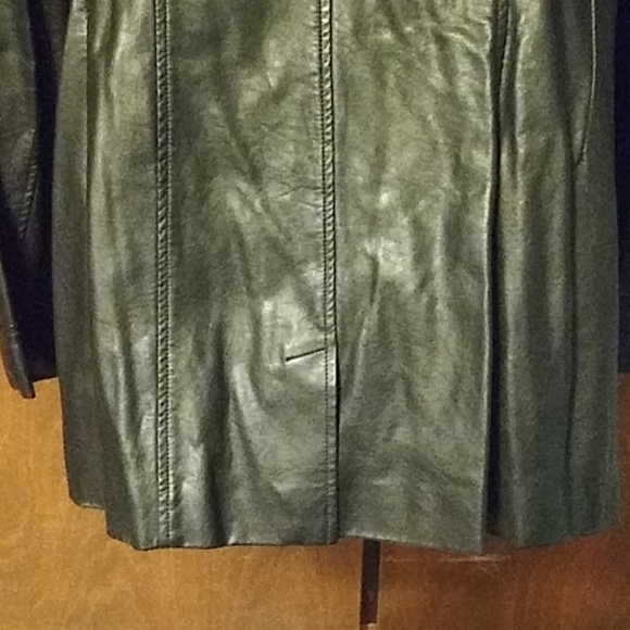 NWOT ARDEN B BLACK LEATHER GROMMET JACKET - Picture 7 of 9